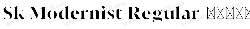 Sk Modernist Regular字体转换
